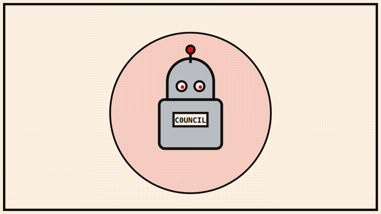 Illustration for Mixture-of-Agents, Explained Like You're Busy